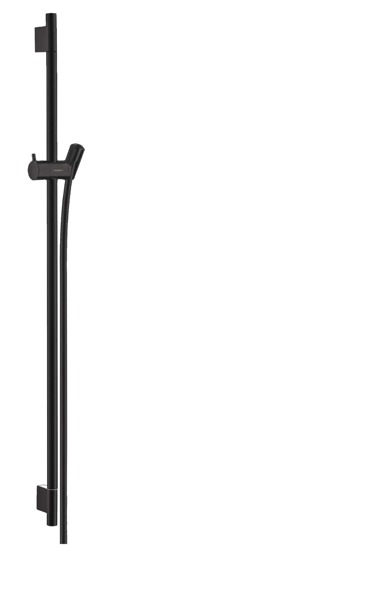 Hansgrohe Unica Brausestange S Puro 90 cm, Mattschwarz Hansgrohe Unica Brausestange S Puro 90 cm, Mattschwarz