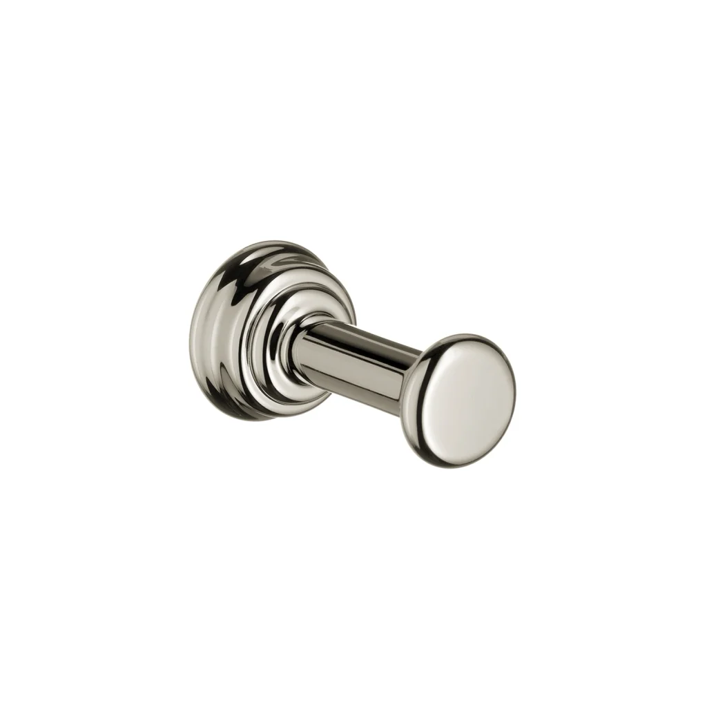 Hansgrohe AXOR Montreux Handtuchhaken, Chrom, Wandmontage mit verdeckter Befestigung, Durchmesser Bohrloch 6 mm