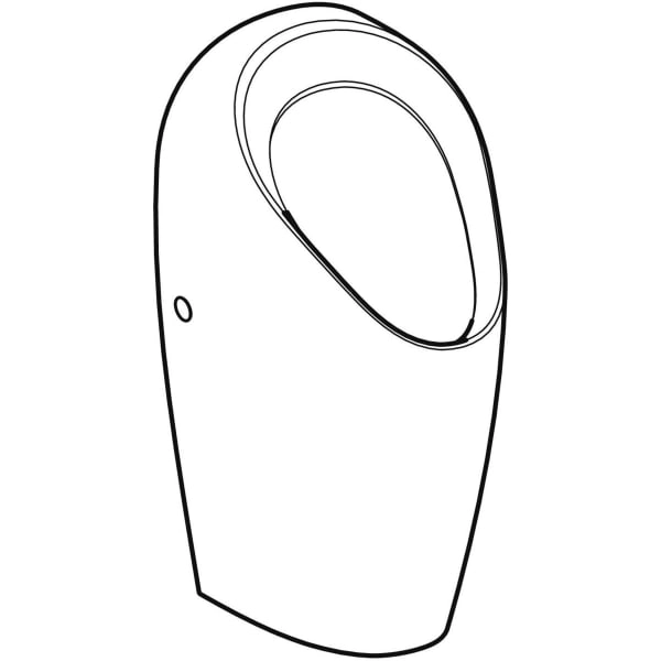 wasserloses Urinal „Selva“, ohne Zielobjekt wasserloses Urinal „Selva“, ohne Zielobjekt
