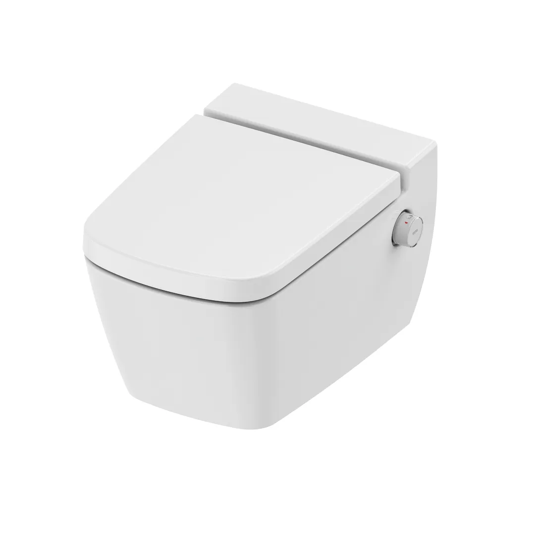 TECE Dusch-WC „one“, Befestigung verdeckt, ohne Spülrand