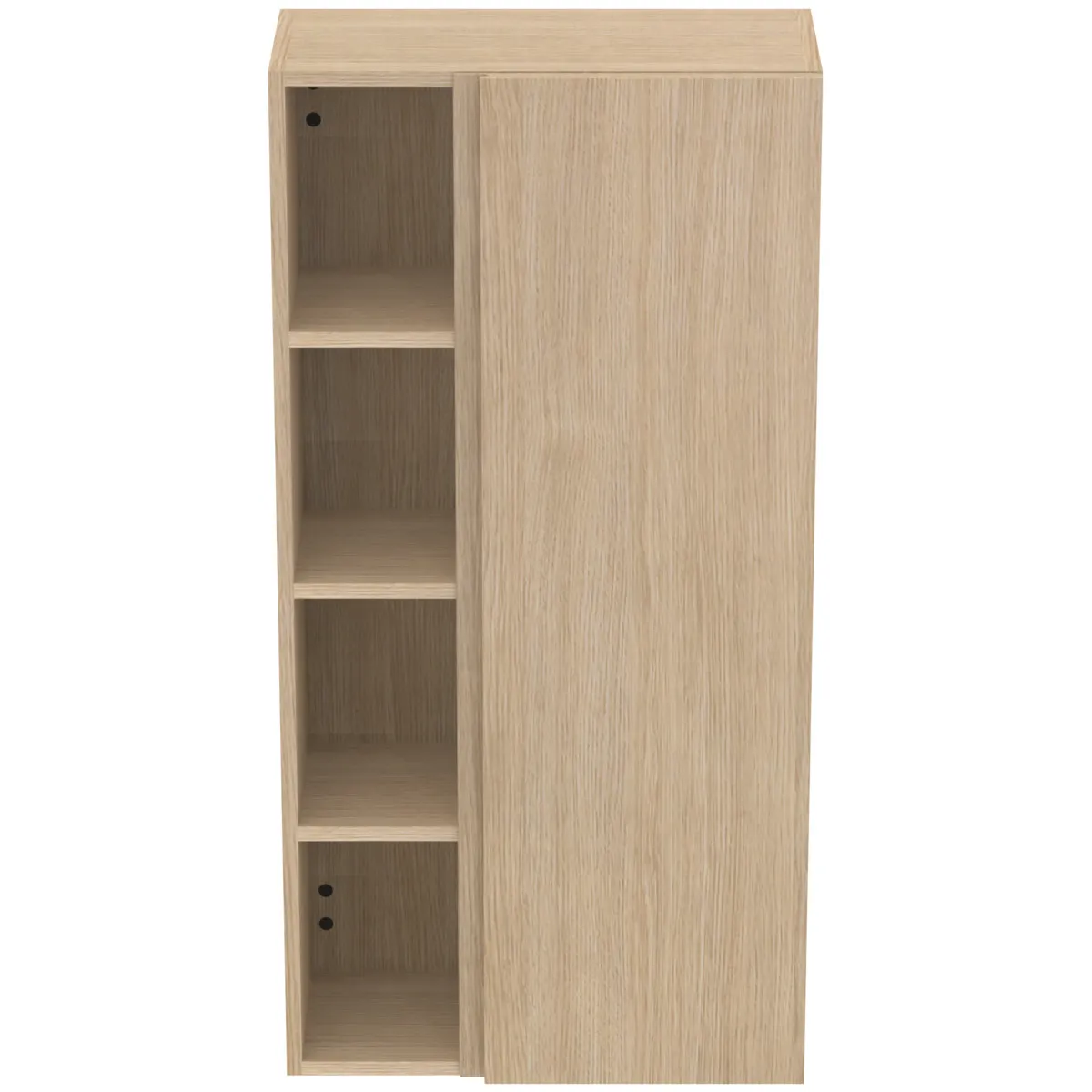 Ideal Standard Halbhochschrank Finesse Eiche weiß 600x300x1200mm Ideal Standard Halbhochschrank Finesse Eiche weiß 600x300x1200mm