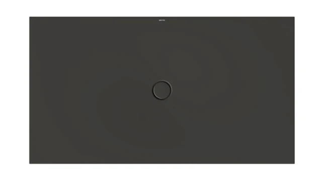 Bette rechteck Duschwanne „BetteFloor“ 180 × 100 cm in Anthracite