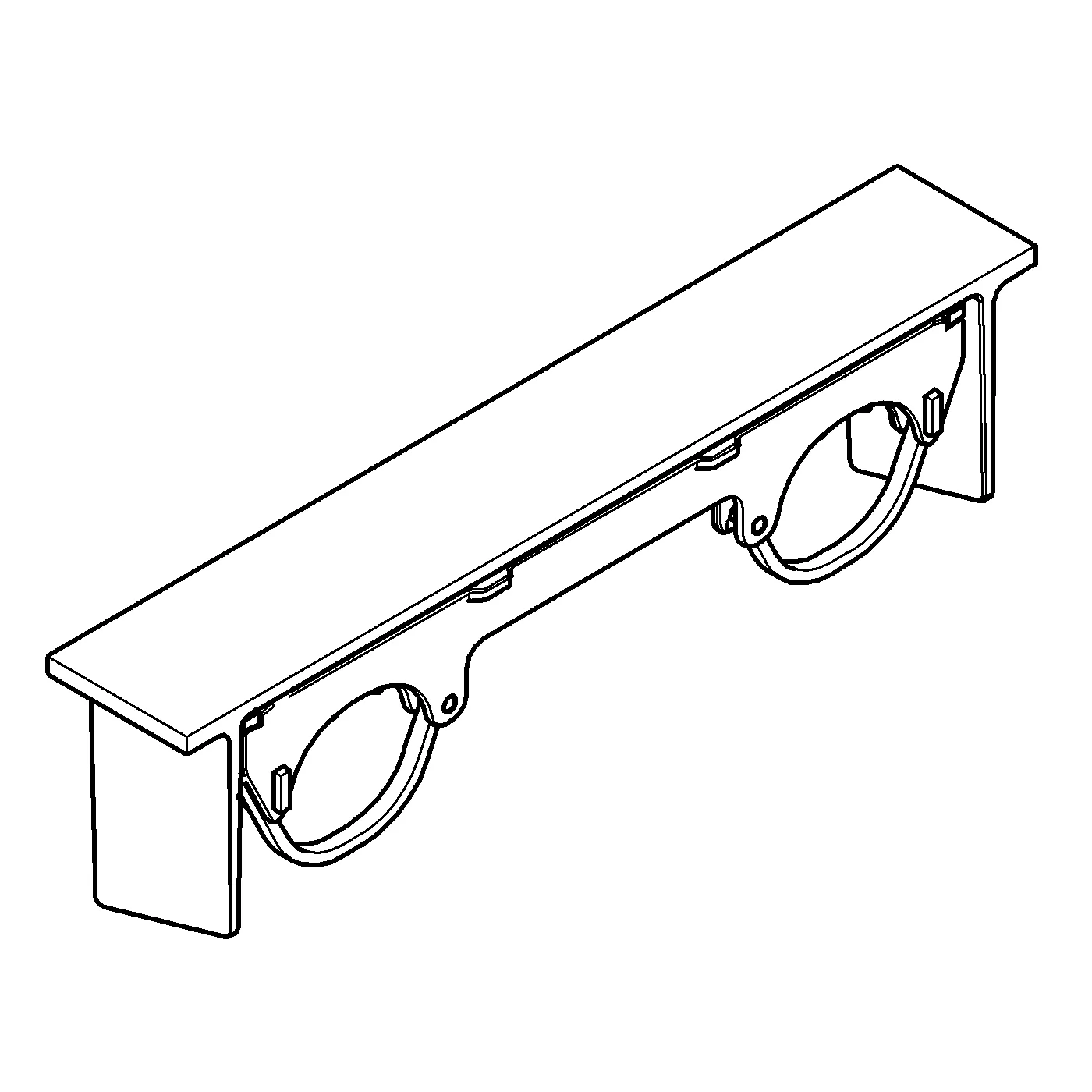 Grohe EasyReach Duschablage, passend zu Grohtherm 2000, chrom Grohe EasyReach Duschablage, passend zu Grohtherm 2000, chrom