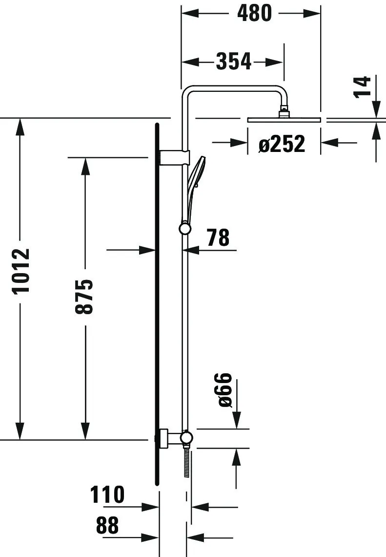 Duravit Duschsystem „Shower Systems“ Duravit Duschsystem „Shower Systems“