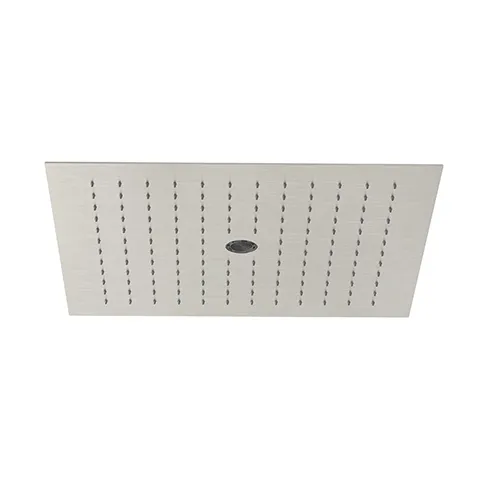 Kludi-ASANA Kopfbrause 440 x 440 mm, Stainless Brushed Nickel, Regen- & Laminarstrahl, 15 l/min, G1/2 Anschluss, Deckeneinbau Kludi-ASANA Kopfbrause 440 x 440 mm, Stainless Brushed Nickel, Regen- & Laminarstrahl, 15 l/min, G1/2 Anschluss, Deckeneinbau