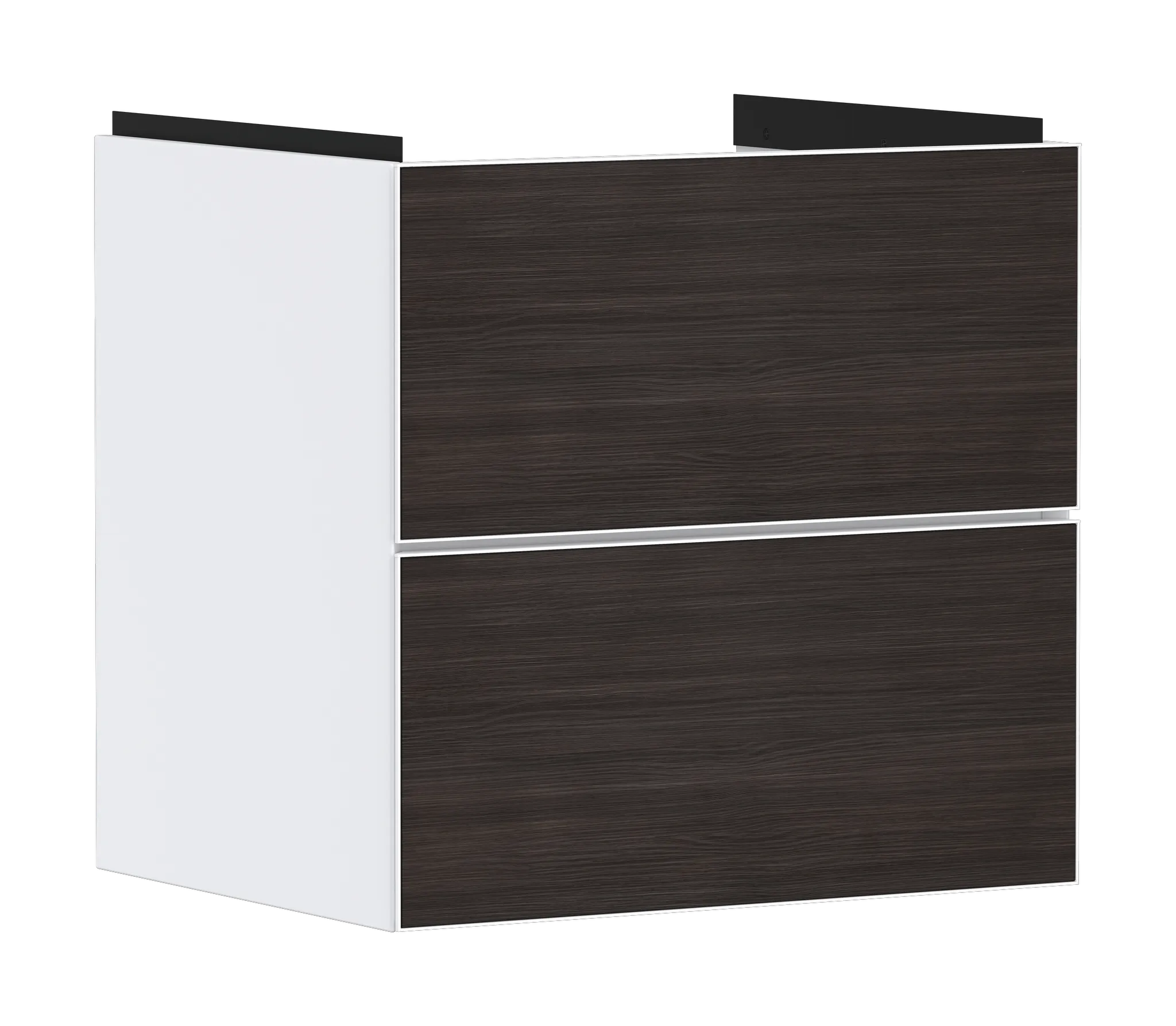 Xevolos E Waschtischunterschrank Mattweiß 580/475 mit 2 Schubkästen für Waschtisch Weiß Metallic Xevolos E Waschtischunterschrank Mattweiß 580/475 mit 2 Schubkästen für Waschtisch Weiß Metallic