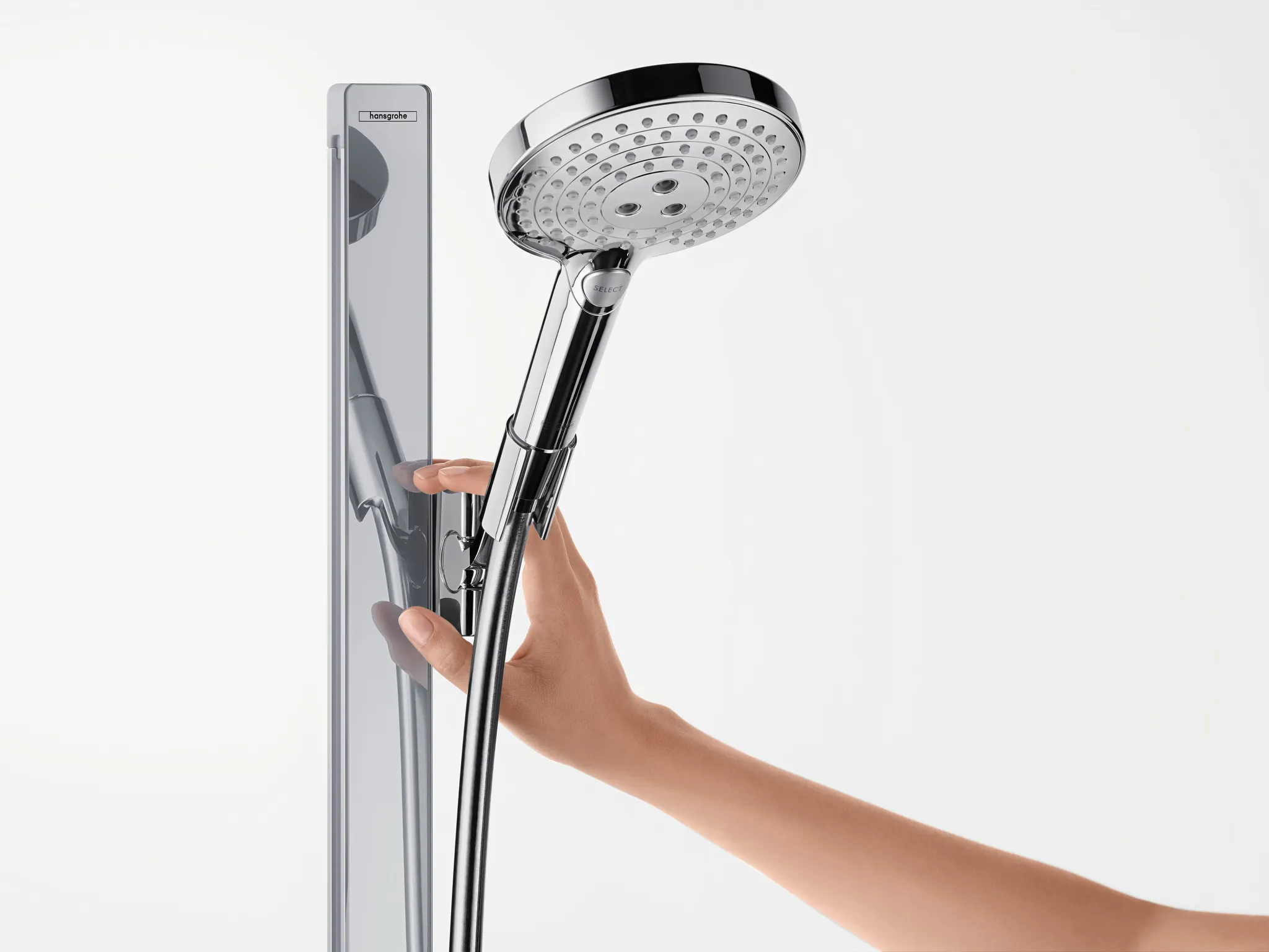 Brausenset Raindance Select S 120 EcoSmart Unica'E 900mm chrom