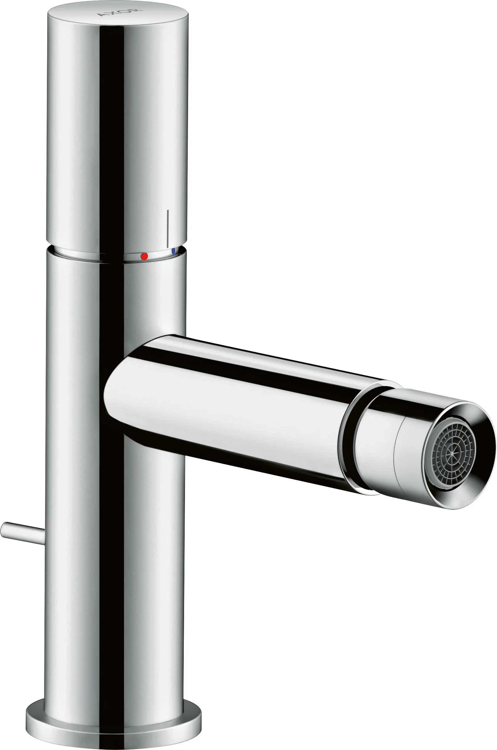 Hansgrohe AXOR Uno Bidetmischer, Chrom, Einhebel-Bedienung, Ausladung 124 mm, Auslaufhöhe 93 mm, Keramikmischsystem, Normalstrahl, max. Durchfluss 5 l/min bei 3 bar Hansgrohe AXOR Uno Bidetmischer, Chrom, Einhebel-Bedienung, Ausladung 124 mm, Auslaufhöhe 93 mm, Keramikmischsystem, Normalstrahl, max. Durchfluss 5 l/min bei 3 bar