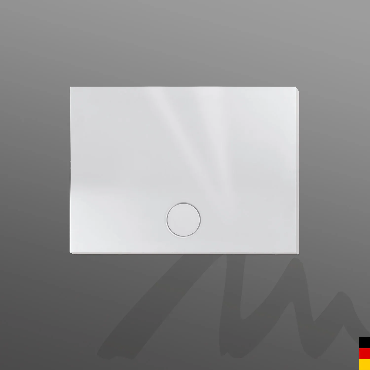 Mauersberger davisi Acryl-Duschflächen-Block davisi 100⁄75 1000x750x40, weiß