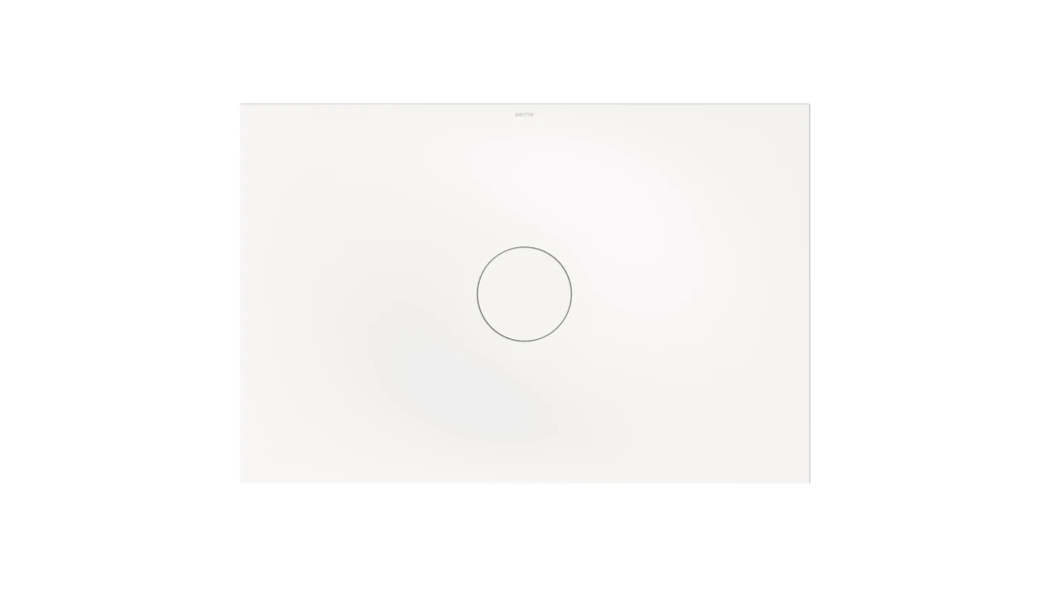 Bette rechteck Duschwanne „BetteAir“ 1200 × 800 mm ohne Oberflächenbeschichtung, ohne Oberflächenveredelung, mit Minimum-Wannenträger, in Edelweiß