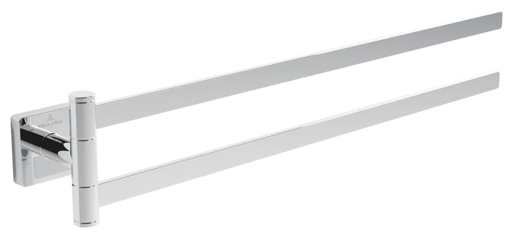 Villeroy & Boch Elements - Striking Handtuchhalter zweiarmig, Chrom