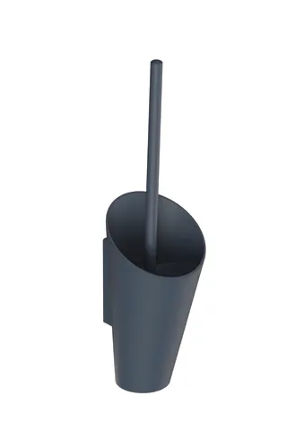 HEWI Toilettenbürstengarnitur „Serie 801“ 13 × 45,8 cm in Anthrazitgrau HEWI Toilettenbürstengarnitur „Serie 801“ 13 × 45,8 cm in Anthrazitgrau