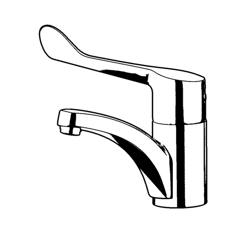 MEDI CARE WT-EHM DN 15 Klinik Armhebel chrom