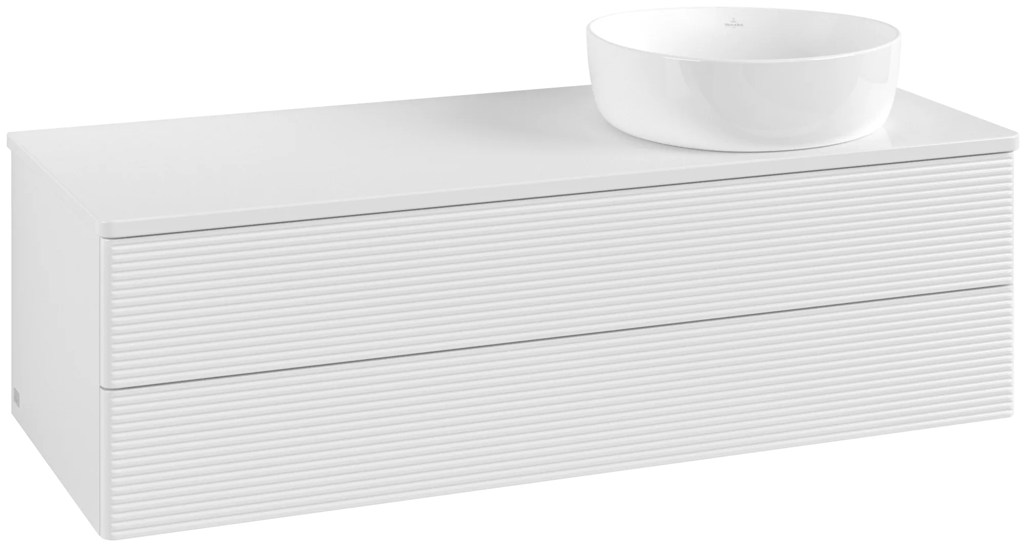 Villeroy & Boch Antao Waschbeckenunterschrank L23_1 1200x360x500mm Glossy White Lacquer
