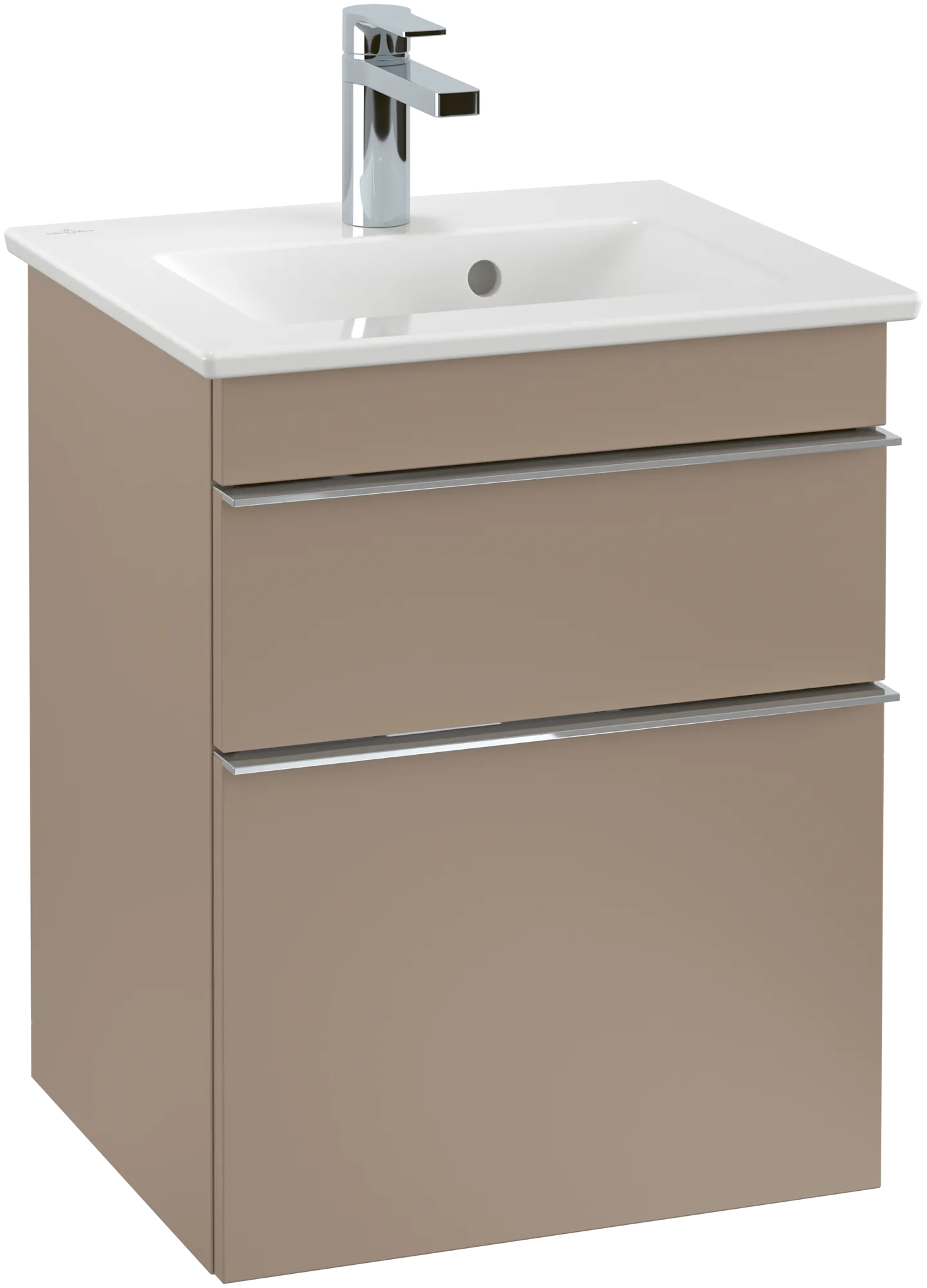 Villeroy & Boch Handwaschbecken „Venticello“ 500 × 420 × 150 mm, mit Hahnlochbohrung, Hahnlochposition mittig in Weiß Alpin Villeroy & Boch Handwaschbecken „Venticello“ 500 × 420 × 150 mm, mit Hahnlochbohrung, Hahnlochposition mittig in Weiß Alpin