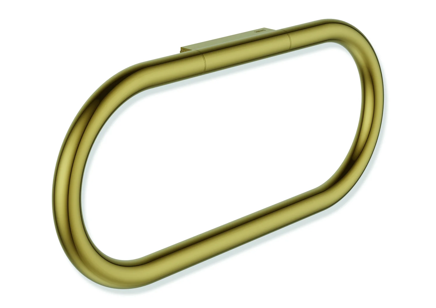 HEWI Handtuchring Serie 480, PVD gold glänzend, Breite 270 mm, Höhe 125 mm, Durchmesser 15 mm
