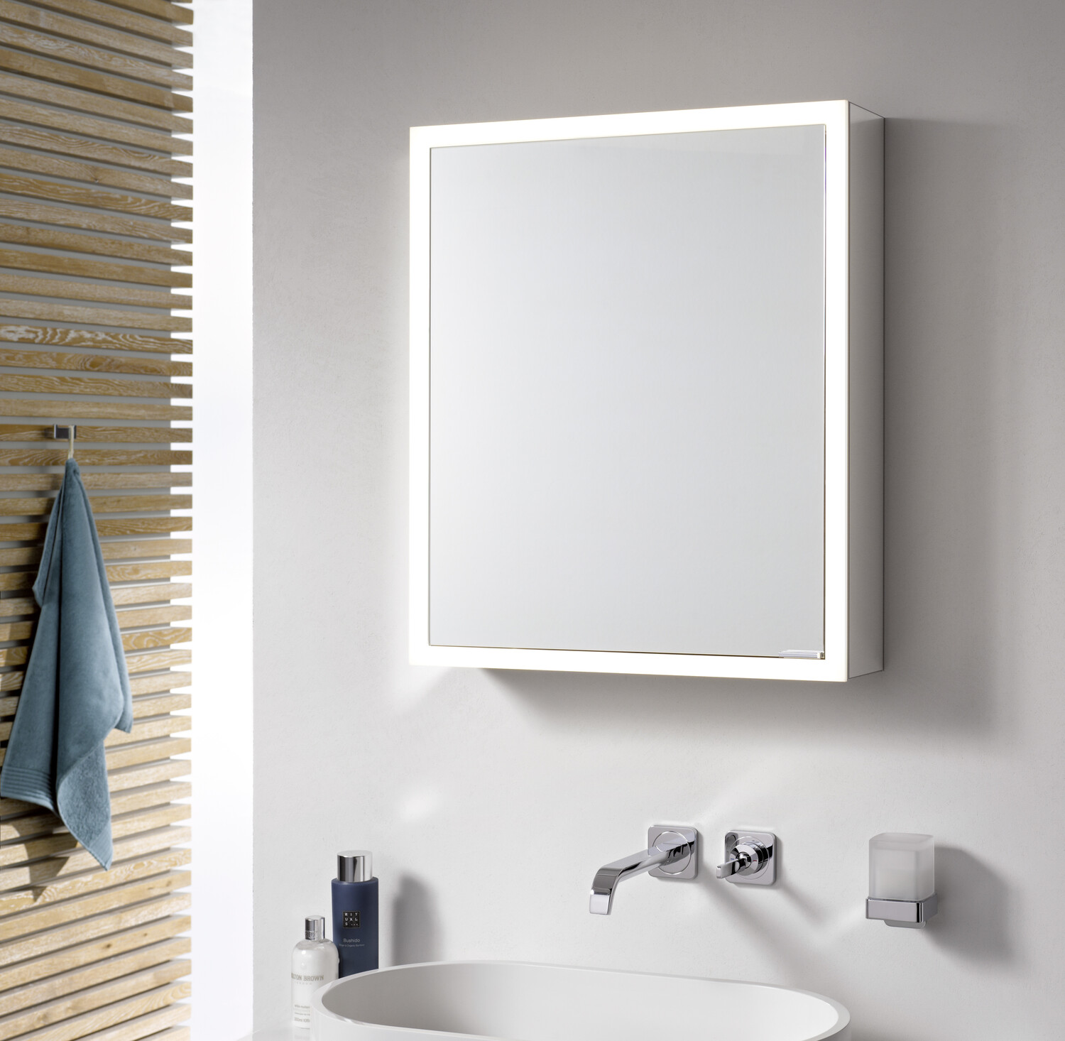 emco Einbaurahmen für Spiegelschrank „asis prime“ 62,2 × 72,2 × 15 cm 