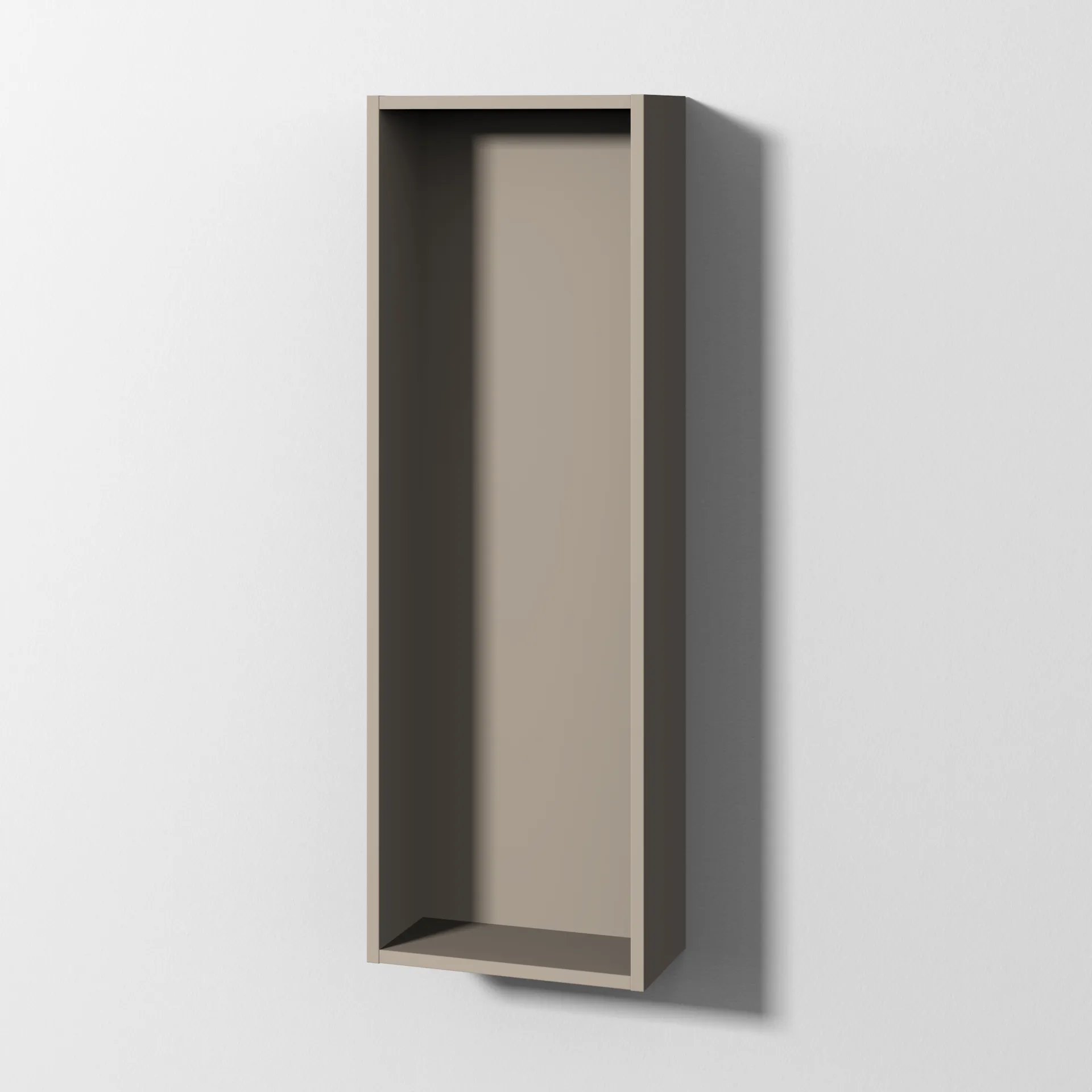Sanipa Regalmodul „Cubes“ 350 × 1050 × 180 mm in Sandgrau (matt)