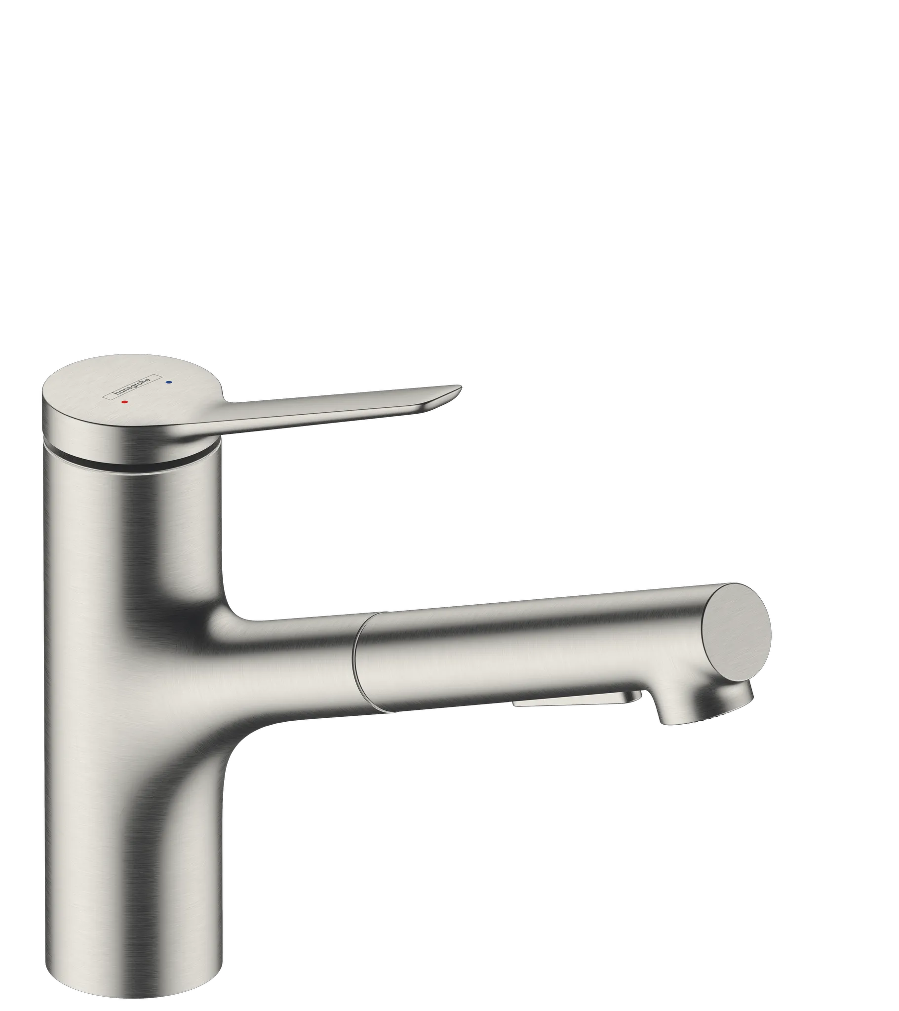Hansgrohe Zesis M33 Einhebel-Küchenmischer 150, Ausziehbrause, 2jet, sBox lite, Edelstahl Finish Hansgrohe Zesis M33 Einhebel-Küchenmischer 150, Ausziehbrause, 2jet, sBox lite, Edelstahl Finish