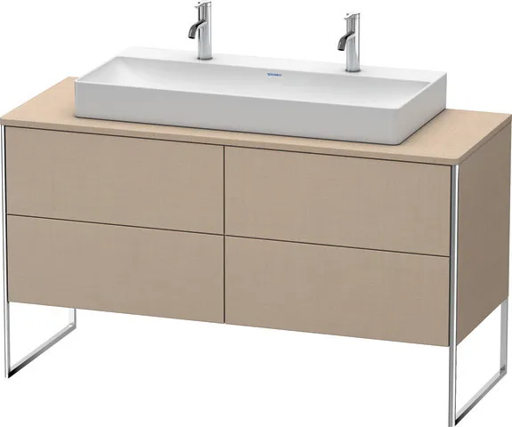 Duravit Waschtischunterschrank bodenstehend „XSquare“ 140 × 77,8 × 54,8 cm