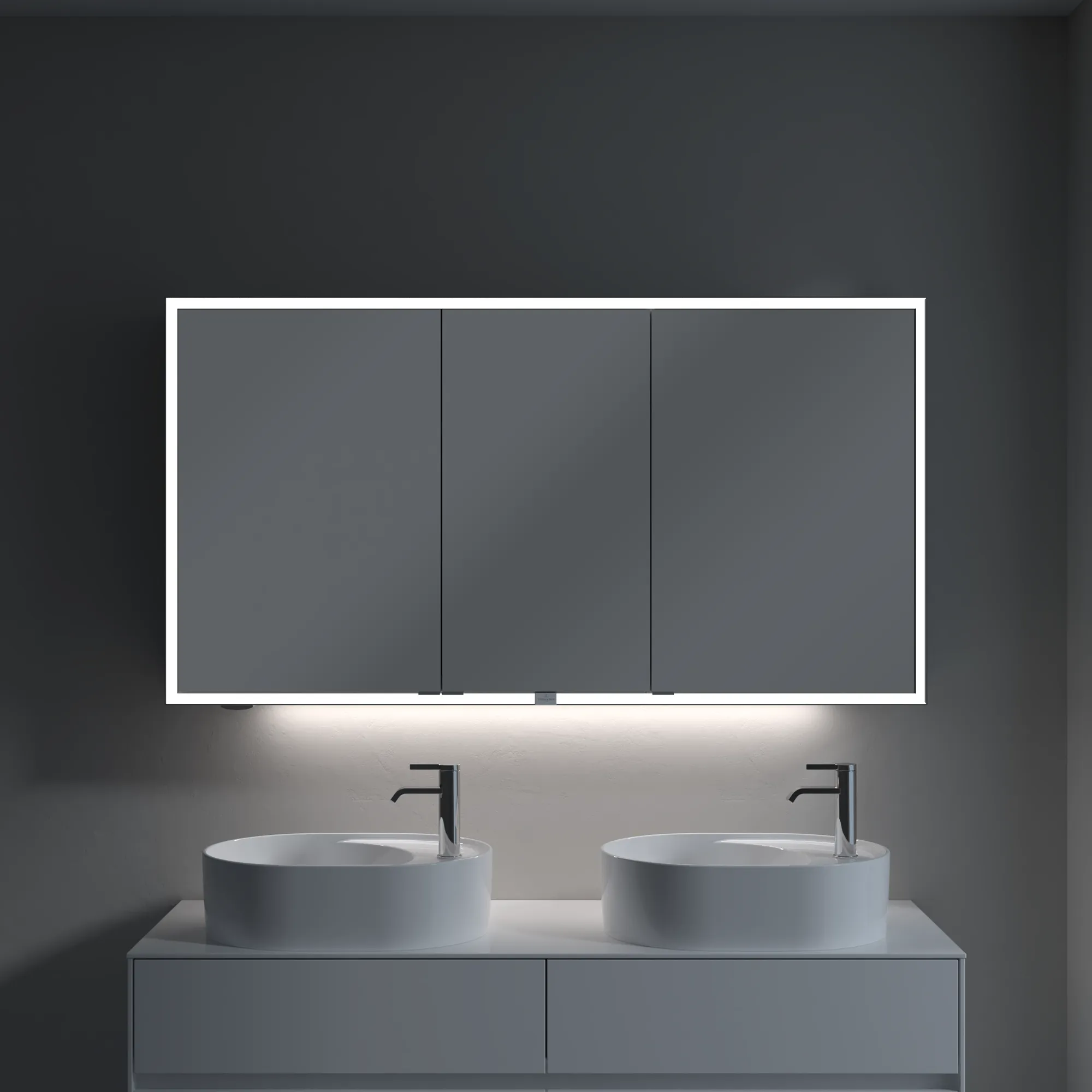 Villeroy & Boch Vorbau-Spiegelschrank „My View Now“ 1400 × 750 × 168 mm in White Matt