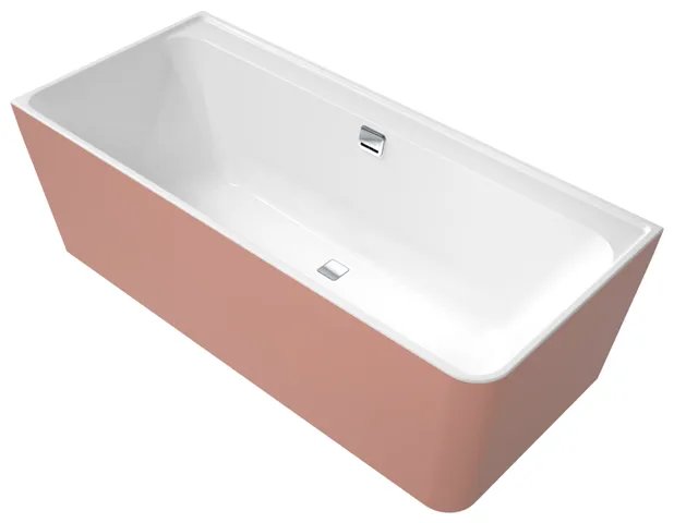 Villeroy & Boch Badewanne „Collaro“ vorwand rechteck 179 × 79 cm, links in Weiß Alpin / Colour On Demand