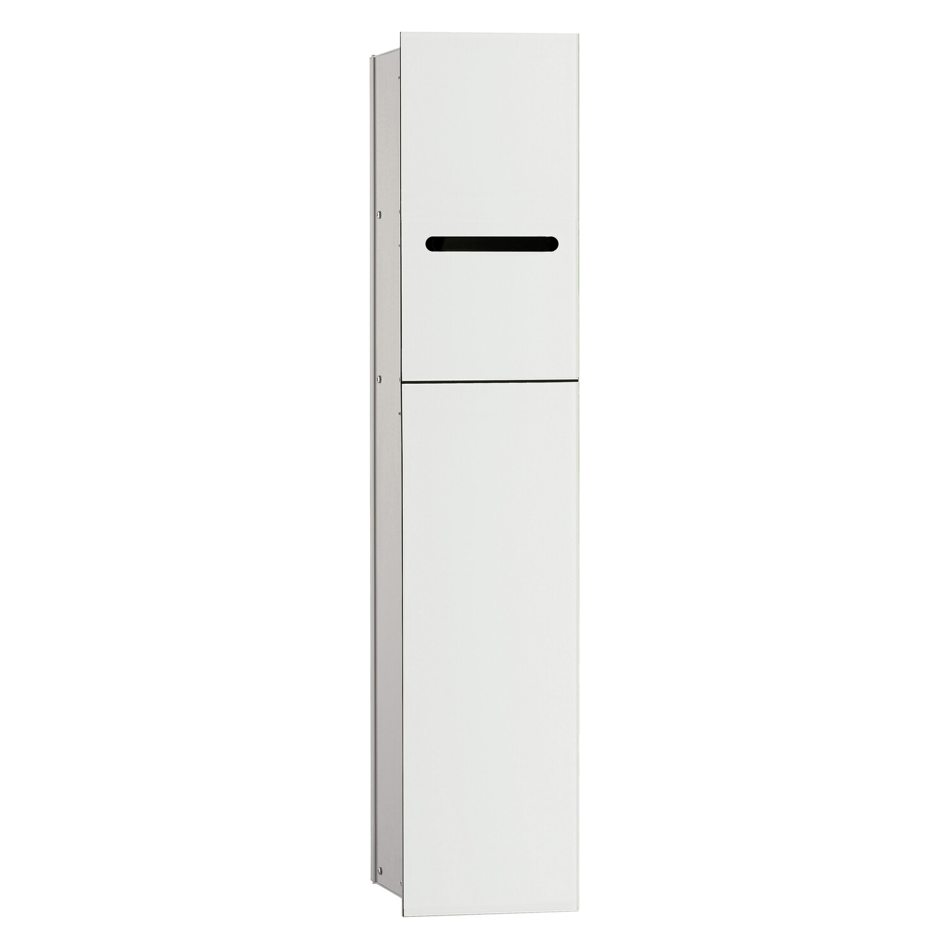 emco WC-Modul „asis module 2.0“, Anschlag rechts 17 × 81,1 × 15,62 cm in optiwhite
