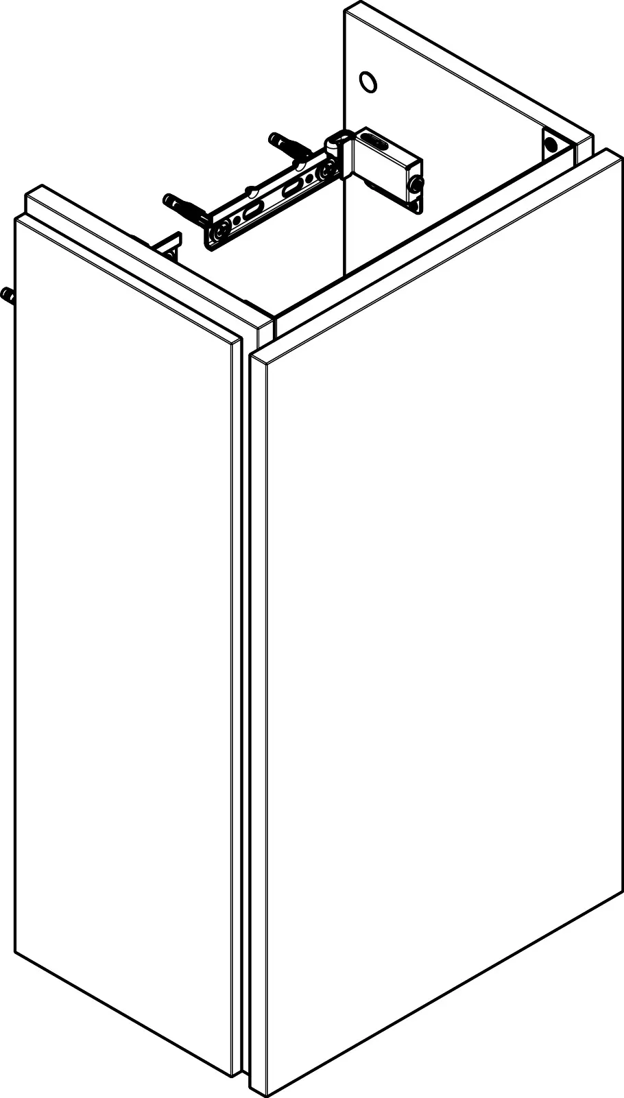 Hansgrohe Waschtischunterschrank „Xilesa E“ in Eiche Kaschmir Hansgrohe Waschtischunterschrank „Xilesa E“ in Eiche Kaschmir