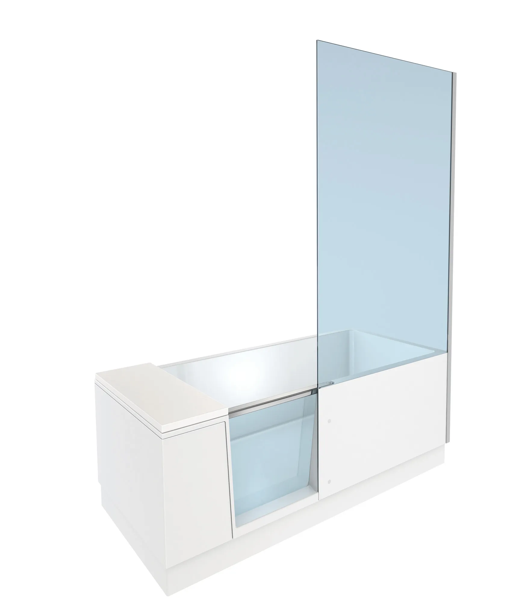 Duravit Badewanne Ecke rechts „Shower and Bath“ rechteck 1700 × 750 mm, rechts in Weiß (matt) Duravit Badewanne Ecke rechts „Shower and Bath“ rechteck 1700 × 750 mm, rechts in Weiß (matt)