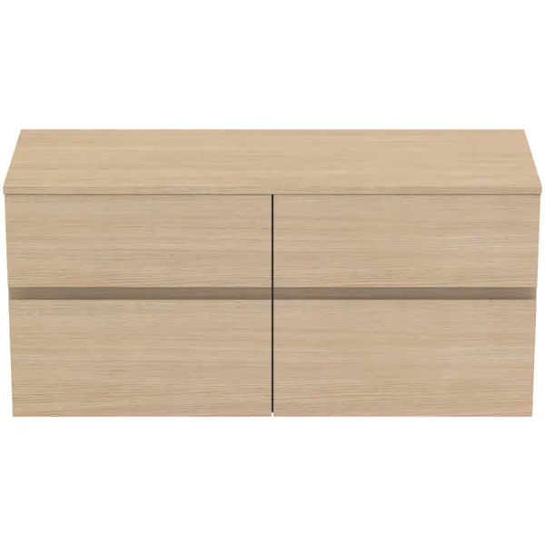 Ideal Standard Waschtischunterschrank „Finesse“ 120,2 × 55,8 × 44 cm Eiche weiß Ideal Standard Waschtischunterschrank „Finesse“ 120,2 × 55,8 × 44 cm Eiche weiß