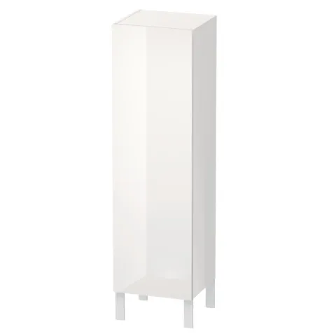 Duravit Halbhochschrank „L-Cube“ 40 × 132 × 36,3 cm Weiß Hochglanz