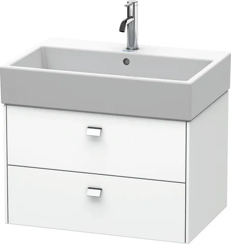 Duravit Waschtischunterschrank wandhängend „Brioso“ 68,4 × 44,2 × 45,9 cm in Weiß Matt