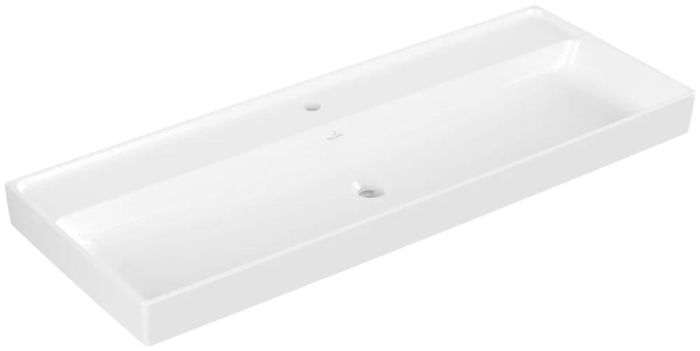 Villeroy & Boch Schrankwaschtisch Collaro 4A33C2, 1200x470x160 mm, weiß Alpin CeramicPlus, glänzend, TitanCeram, für 3-Loch-Armatur