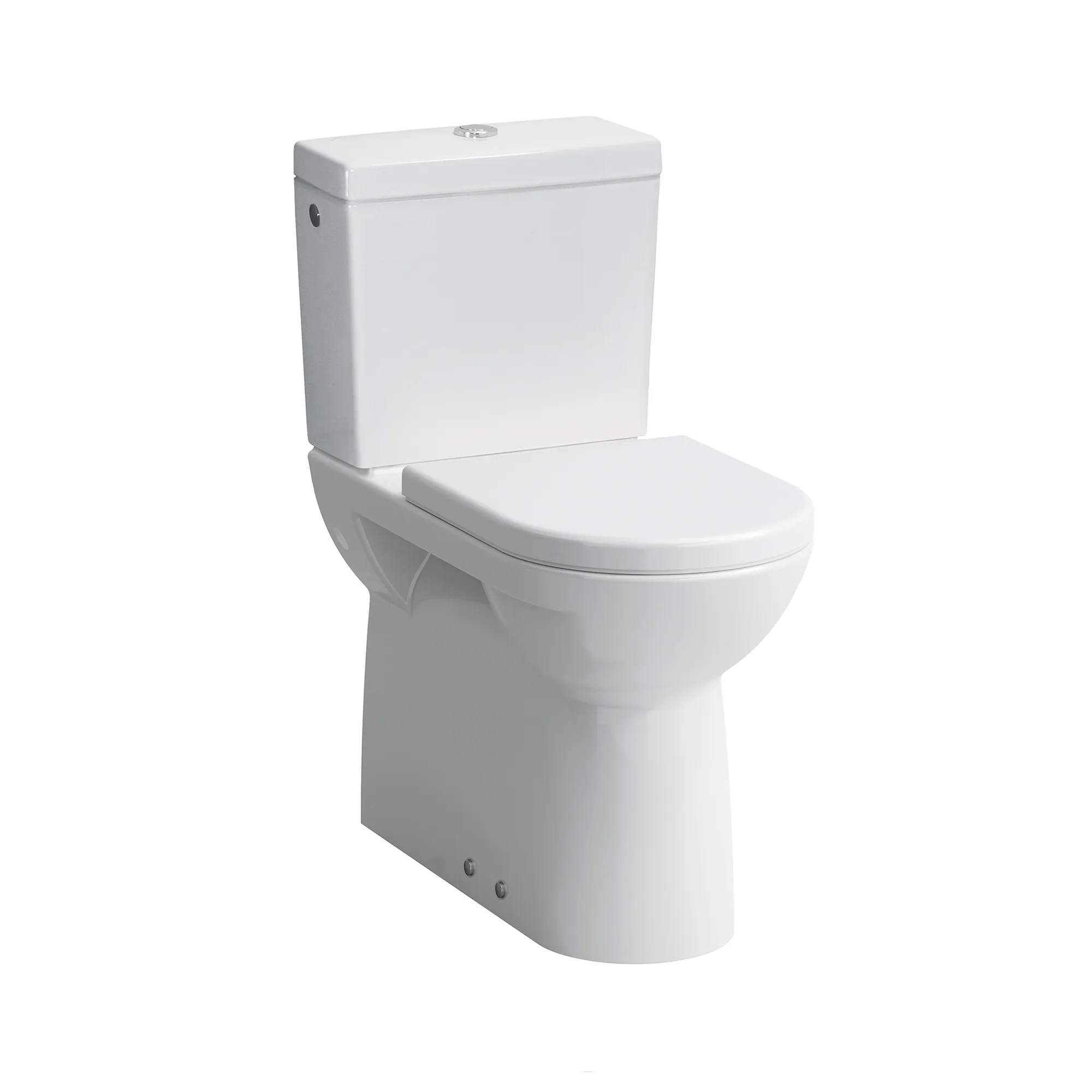 Tiefspül-WC Kombination PRO 700x360x460 Ausführung erhöht VARIO-Abgang weißSpülkasten und WC-Sitz extra zu bestellen