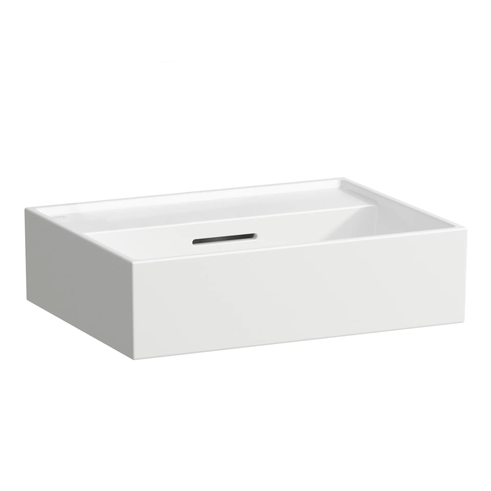 Handwaschbecken Kartell • 340x450x140 1 Hahnloch mit Überlauf Standardablauf weiß