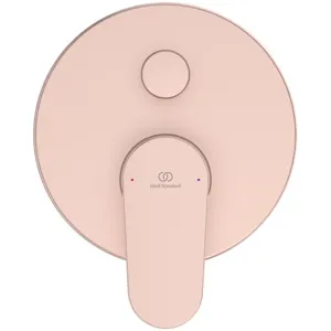 Ideal Standard Badearmatur UP Cerafine O Bausatz 2, Rosette 163x163mm Rose Ideal Standard Badearmatur UP Cerafine O Bausatz 2, Rosette 163x163mm Rose