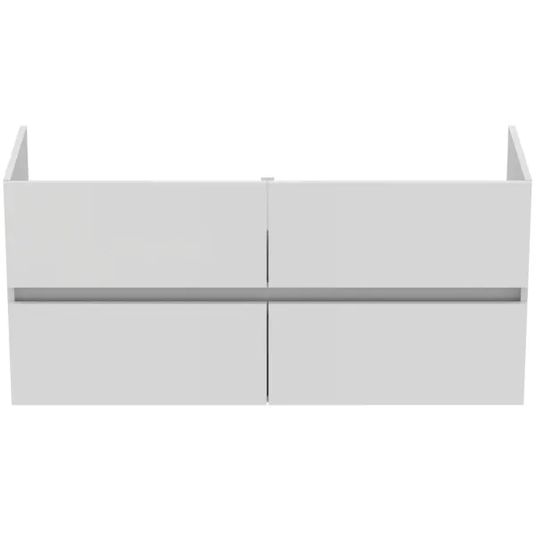 Ideal Standard Möbeldoppelwaschtischunterschrank Eurovit+ 4 Auszüge 1200x440x550mm Hochglanz weiß Ideal Standard Möbeldoppelwaschtischunterschrank Eurovit+ 4 Auszüge 1200x440x550mm Hochglanz weiß