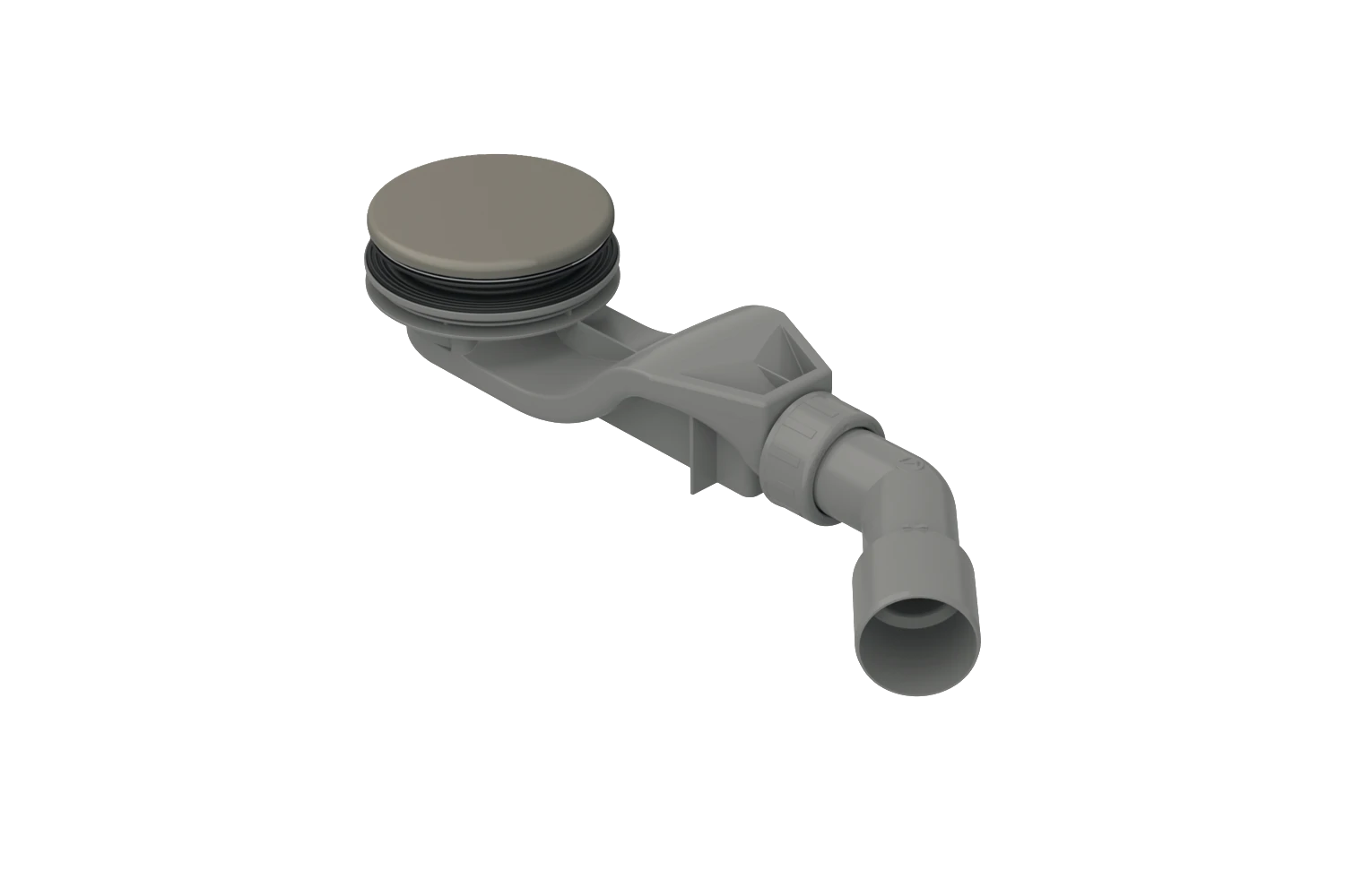 Bette Ablaufgarnitur BetteSolid 30 Cashmere Antirutsch Pro – seitlicher Ab- und Überlauf für Duschwanne/Duschfläche, 415 x 120 x 48 mm, 0,6 l/s, glasierter Titan-Stahl mit Sieb Bette Ablaufgarnitur BetteSolid 30 Cashmere Antirutsch Pro – seitlicher Ab- und Überlauf für Duschwanne/Duschfläche, 415 x 120 x 48 mm, 0,6 l/s, glasierter Titan-Stahl mit Sieb