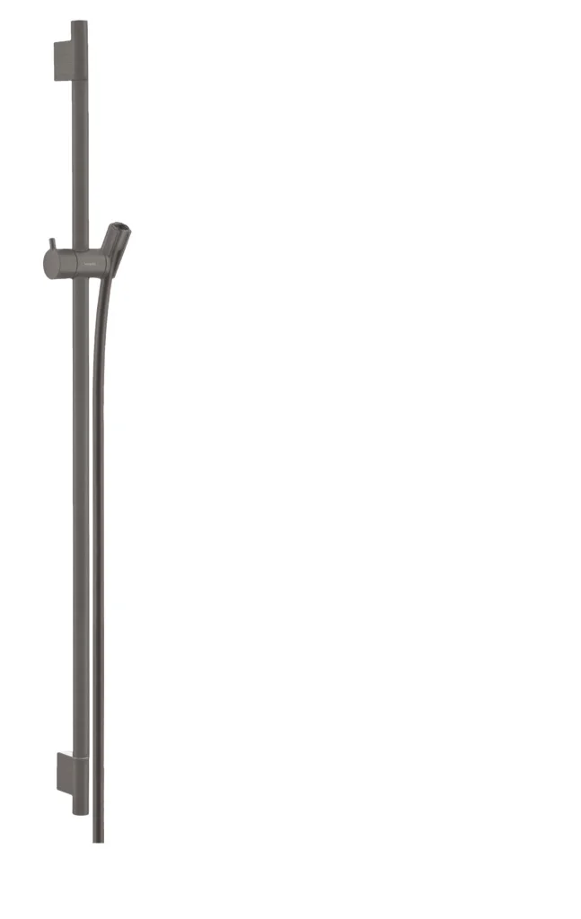Hansgrohe Unica Brausestange S Puro 90 cm BBC, 1008 mm Gesamtlänge, 22 mm Durchmesser, 160 cm Brauseschlauch, stufenlos verstellbare Handbrausehalterung aus Metall Hansgrohe Unica Brausestange S Puro 90 cm BBC, 1008 mm Gesamtlänge, 22 mm Durchmesser, 160 cm Brauseschlauch, stufenlos verstellbare Handbrausehalterung aus Metall