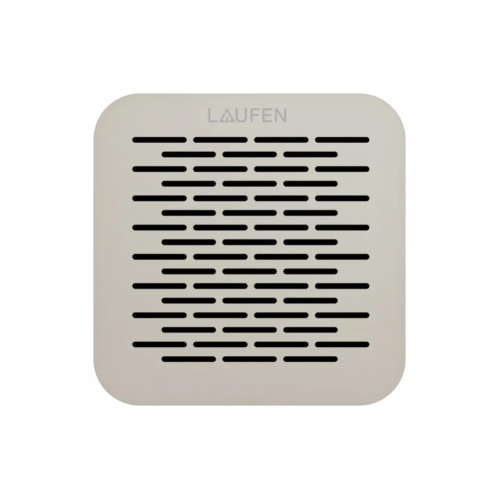 Laufen PRO Siphonabdeckung aus Edelstahl, beige matt, geradelinige Ablaufspalten Laufen PRO Siphonabdeckung aus Edelstahl, beige matt, geradelinige Ablaufspalten