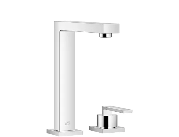 Dornbracht LOT BAR TAP Zweilochbatterie mit Einzelrosetten Dark Platinum gebürstet Dornbracht LOT BAR TAP Zweilochbatterie mit Einzelrosetten Dark Platinum gebürstet