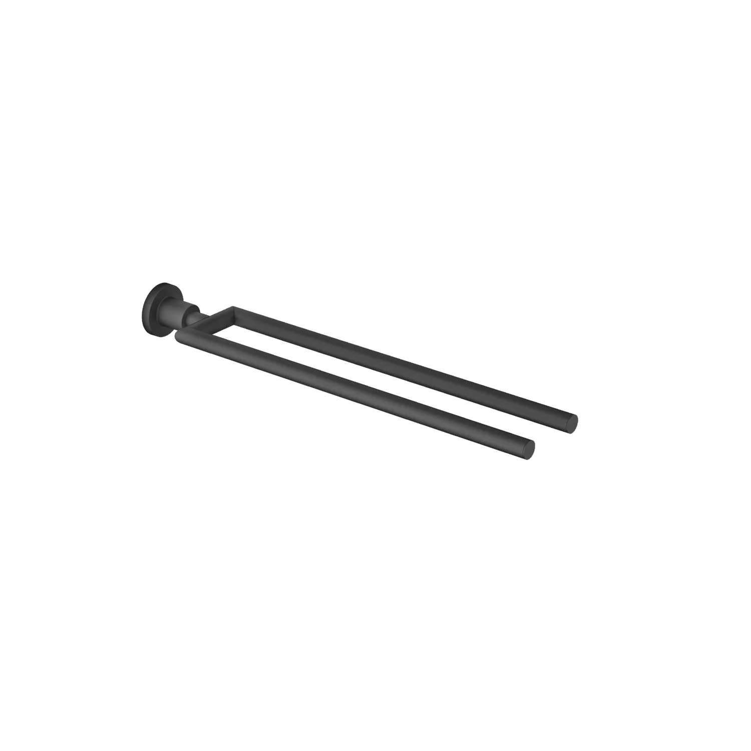 Dornbracht Tara Handtuchhalter 2-teilig Starr Schwarz Matt Dornbracht Tara Handtuchhalter 2-teilig Starr Schwarz Matt