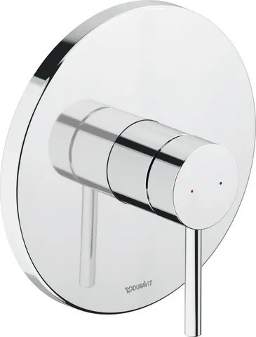 Duravit Einhand-Unterputz-Armatur „Circle“ in Chrom