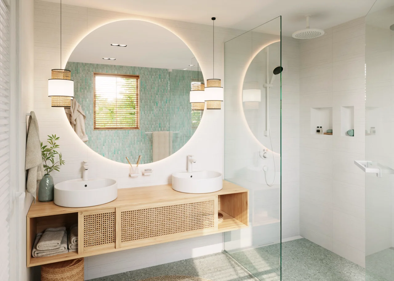 Hansgrohe RainDrain Flex Duschrinne 1000 mm, wandangebunden, höhenverstellbar, Edelstahl V2A, Mattweiß Hansgrohe RainDrain Flex Duschrinne 1000 mm, wandangebunden, höhenverstellbar, Edelstahl V2A, Mattweiß