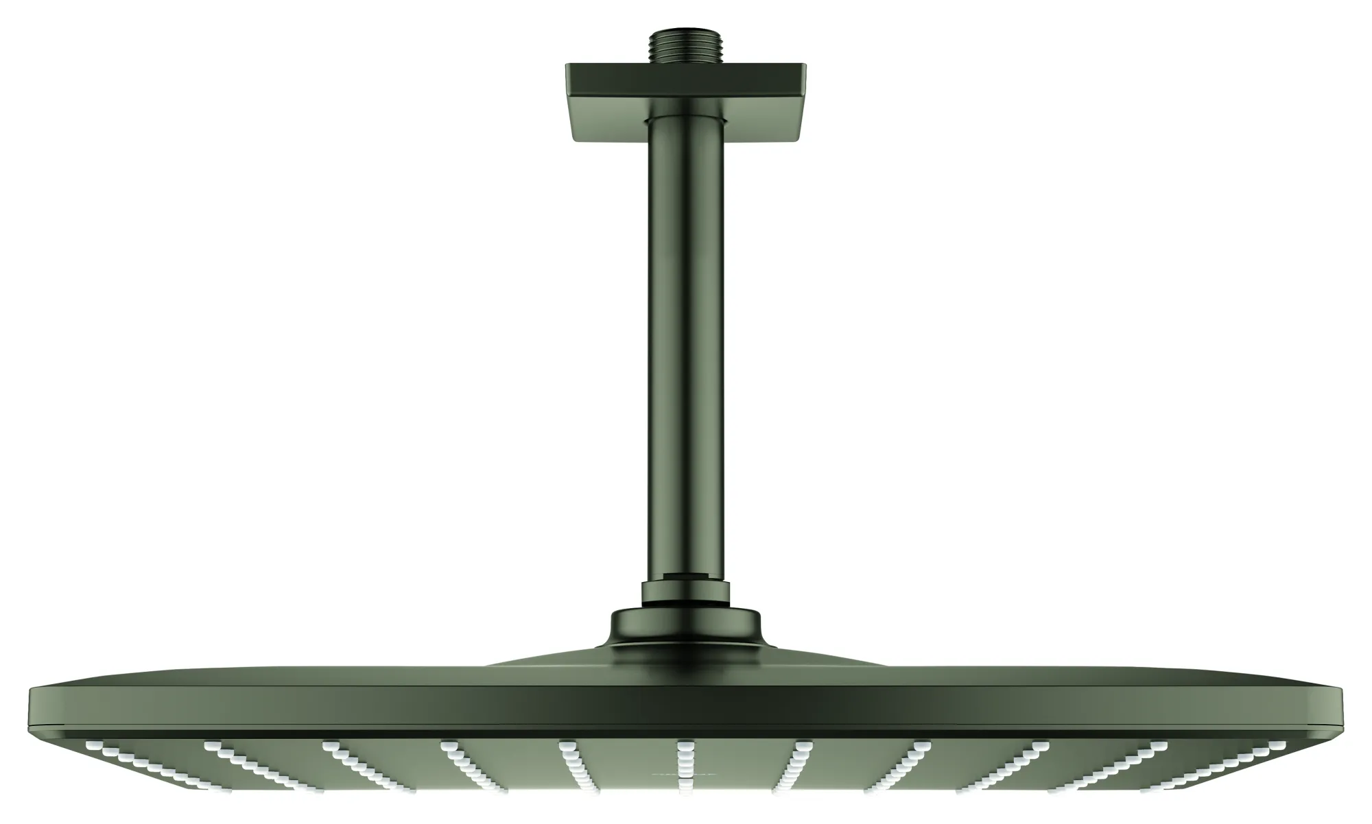 Kopfbrauseset Rainshower Mono 310 Cube 26566, Deckenauslass 142 mm, 1 Strahlart, 9,5 l/min Durchflusskonstanthalter, chrom Kopfbrauseset Rainshower Mono 310 Cube 26566, Deckenauslass 142 mm, 1 Strahlart, 9,5 l/min Durchflusskonstanthalter, chrom
