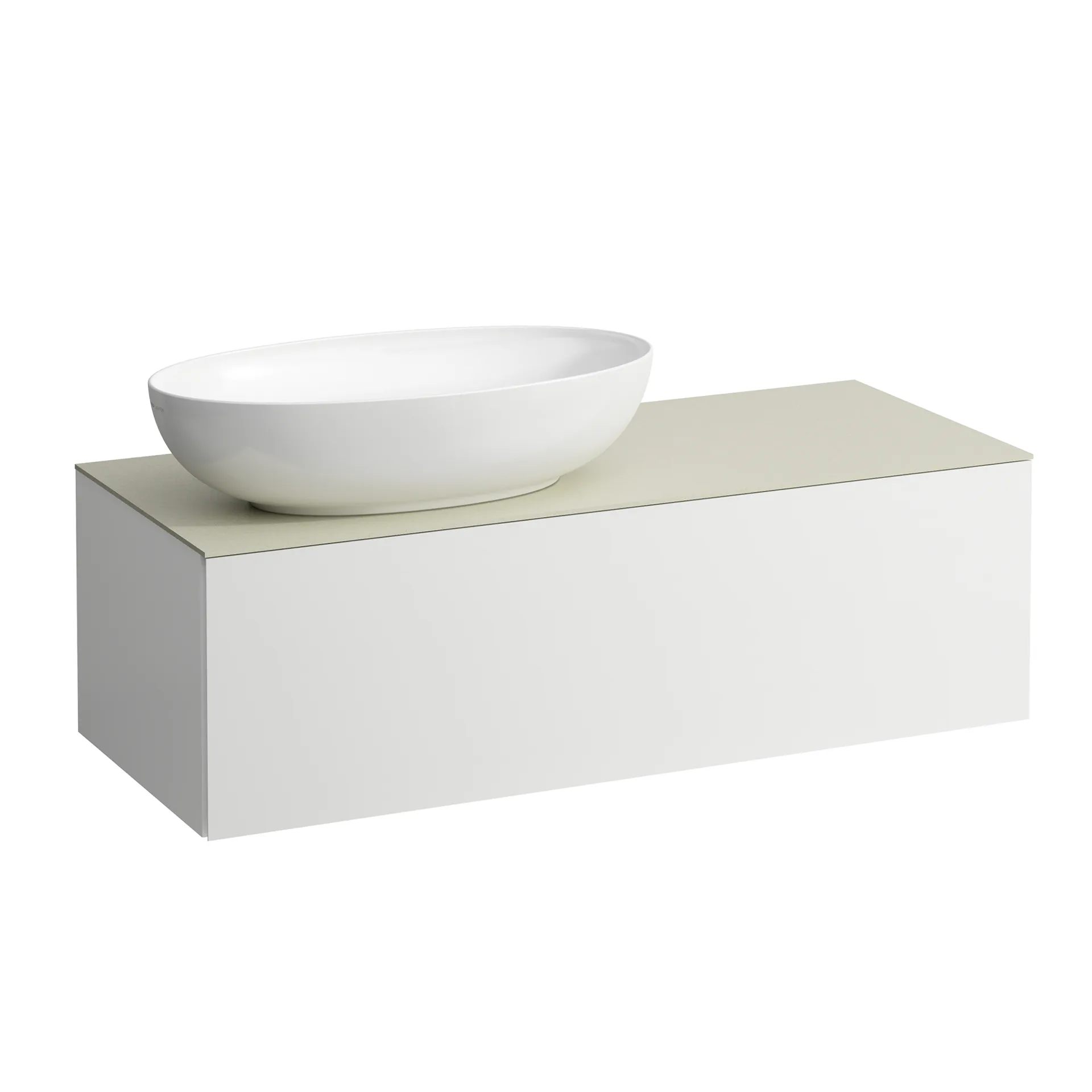 Schubladenelement (WT-Unterbau+WT-Platte) ILBAGNOALESSI 500x1200x370 1 Schublade integrierte versteckte Griffe seitlich Vollauszug Soft-Close Ausschnitt links Calce Avorio Top inkl. gebohrtes Hahnloch passend zu Waschtisch H818977/8 Weiß matt Schubladenelement (WT-Unterbau+WT-Platte) ILBAGNOALESSI 500x1200x370 1 Schublade integrierte versteckte Griffe seitlich Vollauszug Soft-Close Ausschnitt links Calce Avorio Top inkl. gebohrtes Hahnloch passend zu Waschtisch H818977/8 Weiß matt