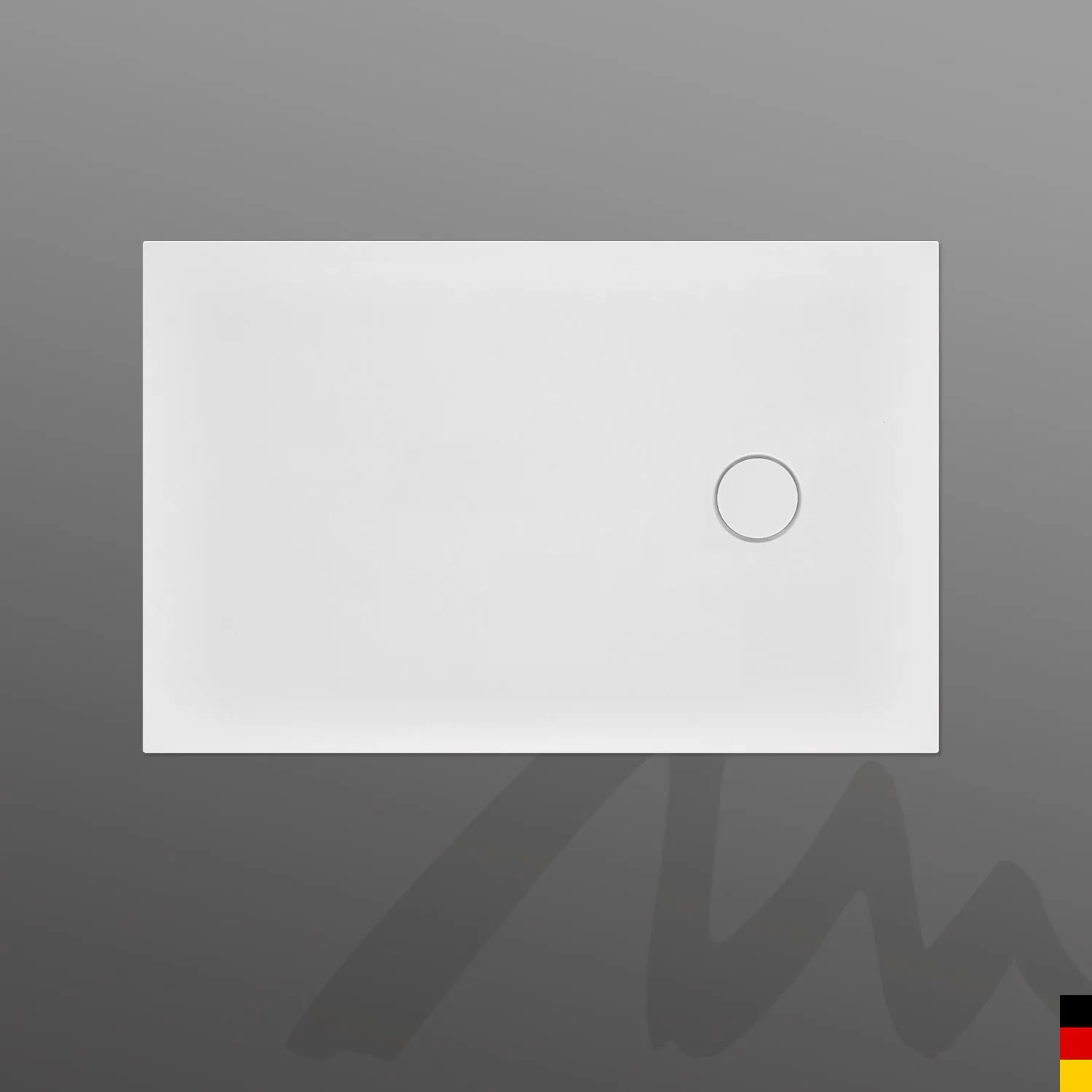 Mineral-Duschfläche vergo23 140/90 1400x900x45, Oberfläche: matt-finish