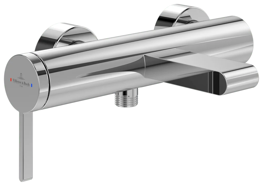 Villeroy & Boch Dawn Einhebel-Badewannenarmatur TVT106501151, Chrom Villeroy & Boch Dawn Einhebel-Badewannenarmatur TVT106501151, Chrom