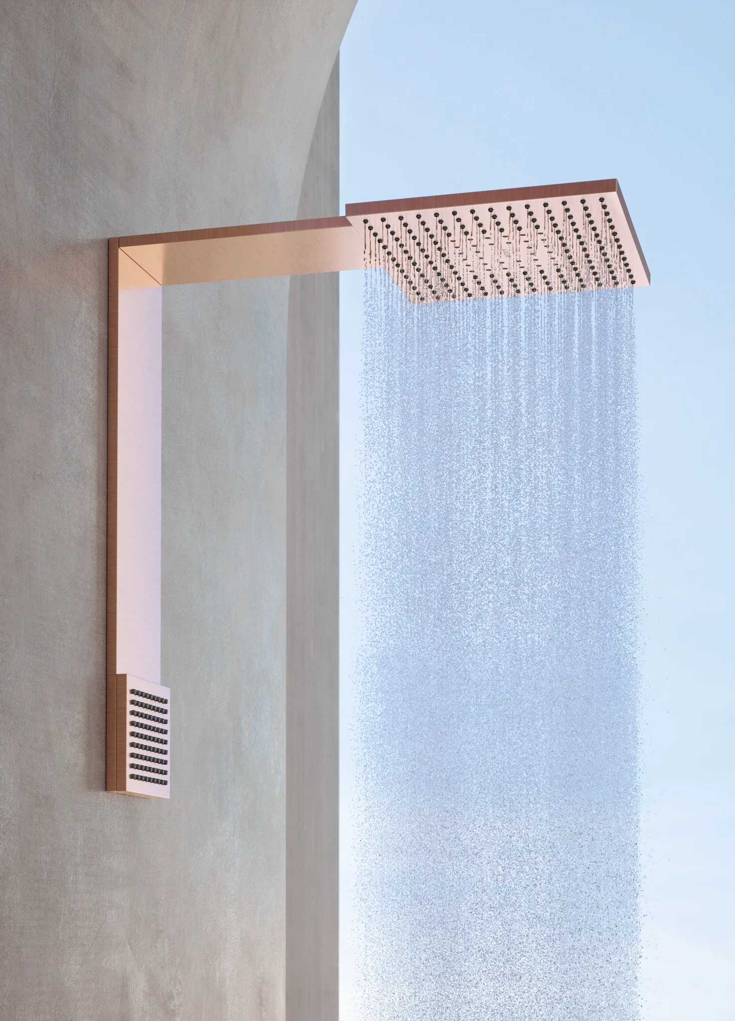 AXOR ShowerComposition Brausenmodul 250/250 2jet mit Schulterbrause Chrom