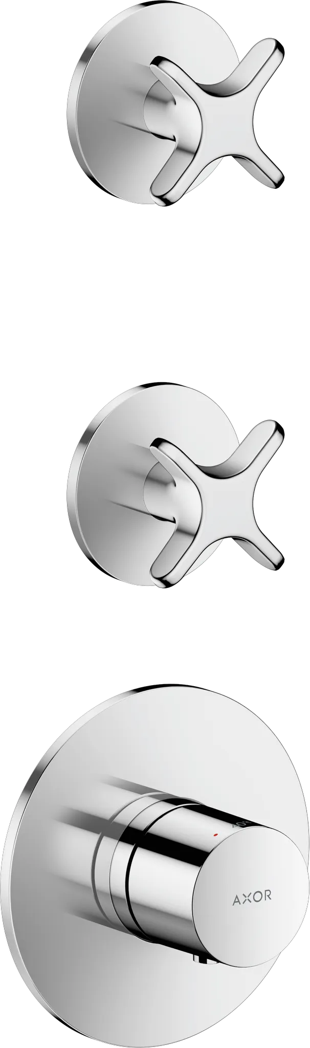 Hansgrohe AXOR One Thermostatmodul Unterputz Chrom Hansgrohe AXOR One Thermostatmodul Unterputz Chrom